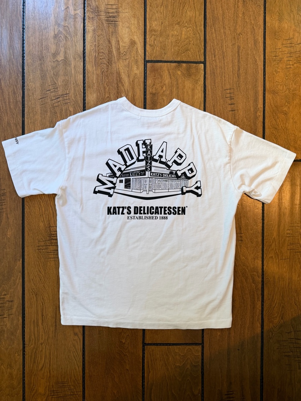 Madhappy x Katz's Delicatessen Heavy Jersey T-Shirt - Picture 9 of 12